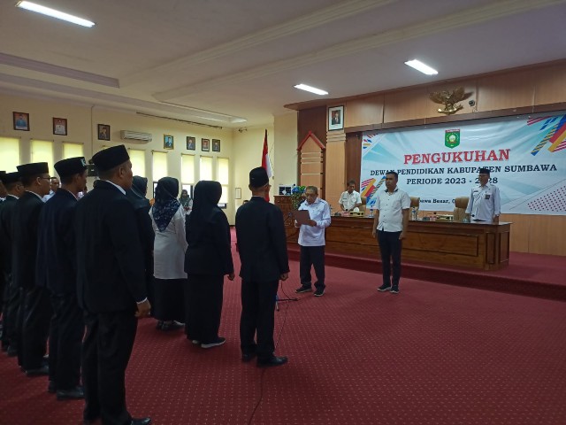 Lantik Dewan pendidikan 
