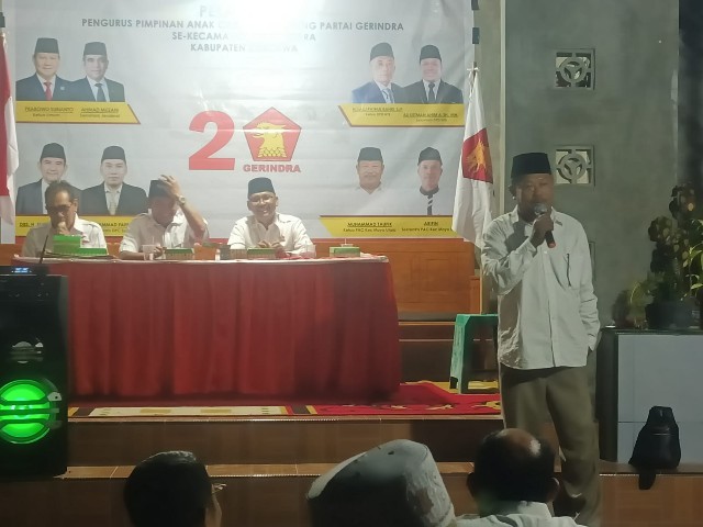Ketua DPC Gerindra 
